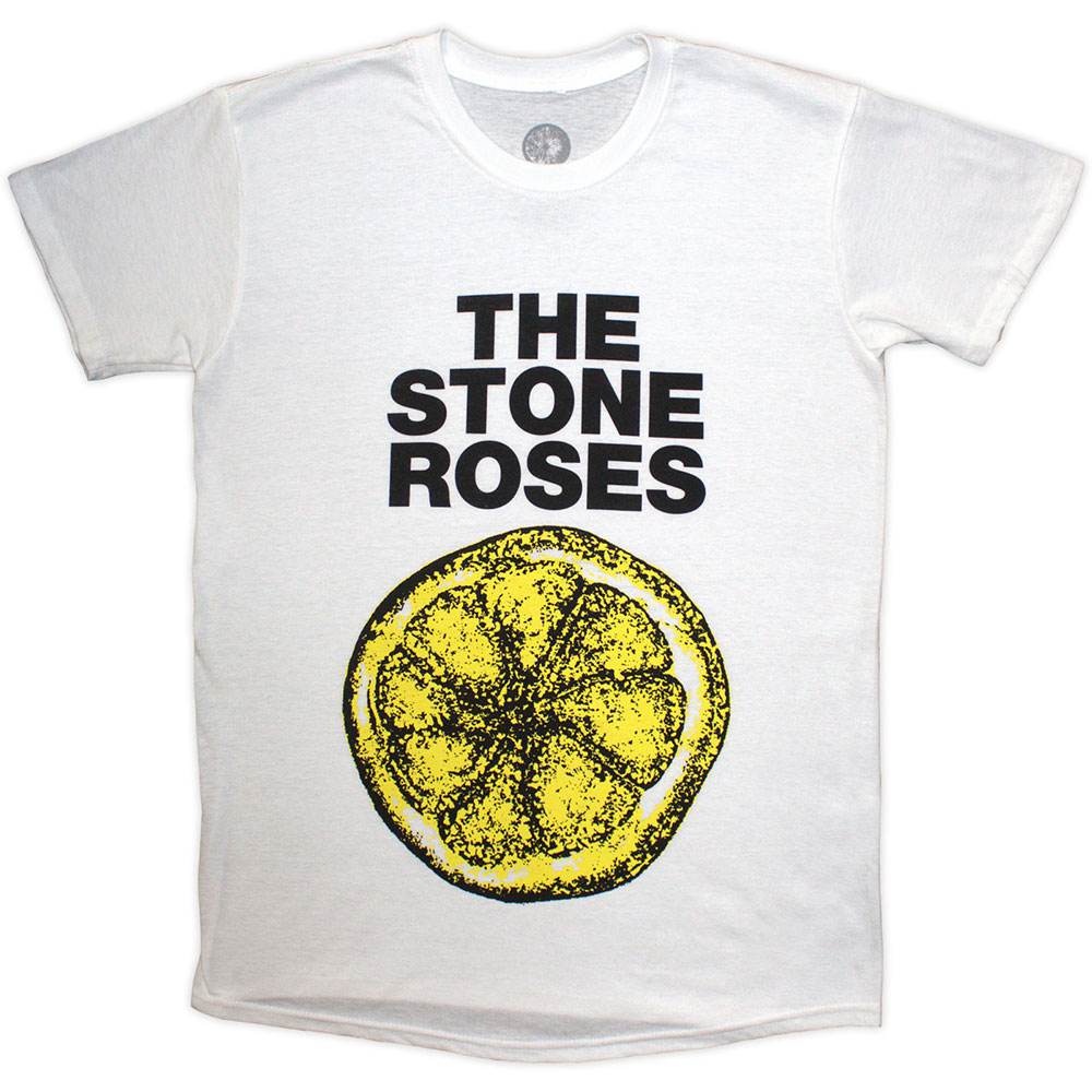 The Stone Roses - Lemon 1989 Tour Heren T-shirt - Wit